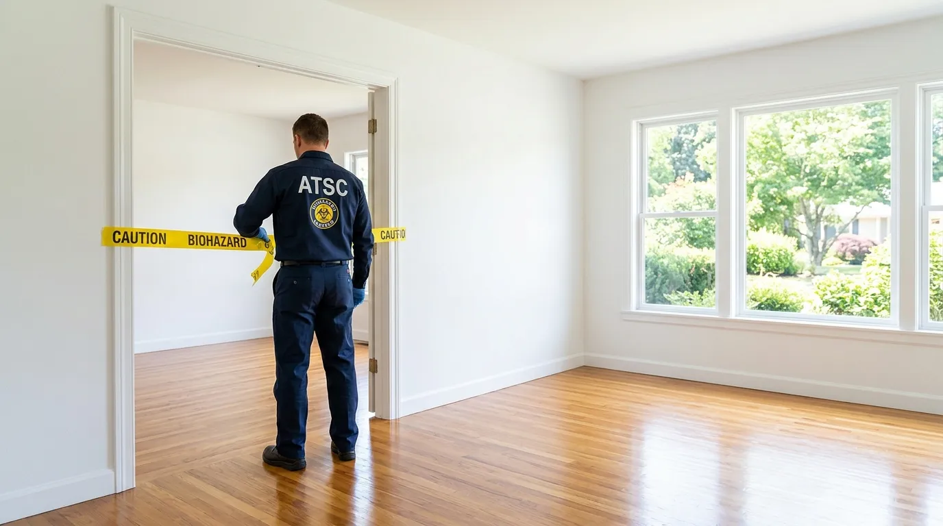 Certified biohazard cleanup crew performing Crime Scene Cleanup in Winter Park